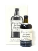 The Macallan 1841 Replica bearing a copy of the original label ''Season 1841, Macallan Malt Whisky