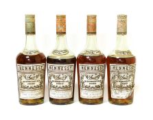 Hennessy Cognac, 1970s bottling (four bottles)