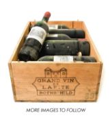 Château Lafite Rothschild Grand Vin 1969, Pauillac (twelve bottles)