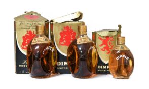 Dimple Old Blended Scotch Whisky, 1960s bottlings, 70º proof, 26 2/3 fl. ozs. (two bottles),
