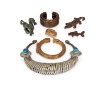 A group of West African items