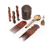 A group of West African items