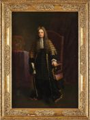 Jonathan Richardson (1665-1745), Portrait of William Cowper, Lord Chancellor