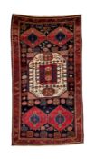 A Karatchopf Kazak rug circa 1880-1900