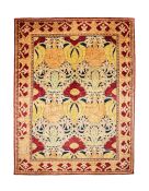 A contemporary Arts and Crafts design carpet after a design by C. A Voysey