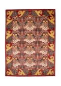 A contemporary Arts and Crafts design carpet after a design by C. A Voysey