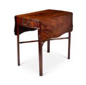 A George III mahogany 'butterfly' pembroke table