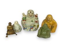 A group of five Buddhas