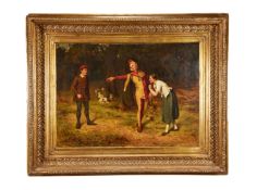 James Hamilton ARSA (Scottish 1853-1894) 'As You Like It'