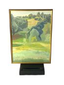 Frances, Lady Phipps (1892-1988), Wiltshire Downs and another by Frederick Phipps