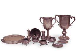 A group lot of 18th and 19th century pewter