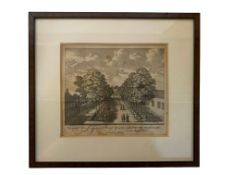 Eight framed prints