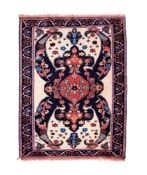 An unusual Turkish rug, mid 20th century