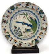 An 18th century Bristol delft charger