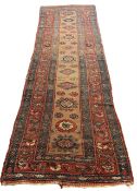 A Bidjar runner, West Persia, circa 1880
