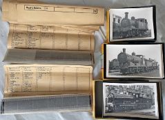 Selection (approx 280) of 35mm RAILWAY NEGATIVES plus many matching prints taken by the late David