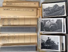 Selection (approx 280) of 35mm RAILWAY NEGATIVES plus many matching prints taken by the late David