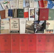 Large bundle (c75 items) of mainly 1920s-30s London Transport etc EPHEMERA including publicity