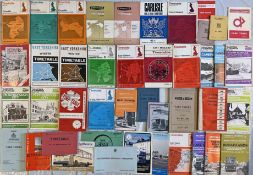 Large quantity (43) of 1960s/70s bus TIMETABLE etc BOOKLETS from operators C-F including