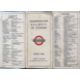 1933 London Underground H C Beck diagrammatic, card POCKET MAP from the first-year series titled ' - Image 2 of 2