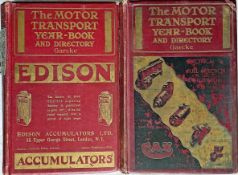 Pair of Garcke's MOTOR TRANSPORT YEAR-BOOK & DIRECTORY, the 'bible' of the bus industry,