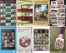 Selection (8) of 1970s London Transport double-royal (incl one double-crown) POSTERS comprising 1974