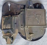 London Transport BELL PUNCH TICKET MACHINE and CANCELLER for return/through tickets, both on the