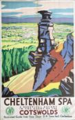 1939 (1946 re-issue) Great Western and London, Midland & Scottish Railways double-royal POSTER '