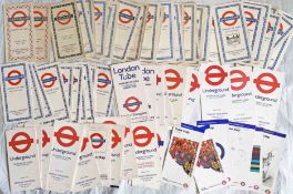 Large quantity (70+) of mainly 1940s-1970s (incl a handful of post-2000) London Underground