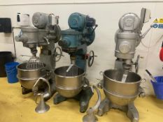 4 X PLANETARY MIXERS