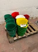 VARIOUS PLASTIC BUCKETS