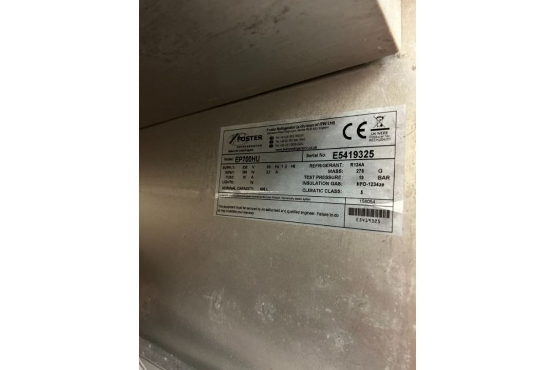 FOSTER ECOPRO G2 EP700 FRIDGE - Image 2 of 3