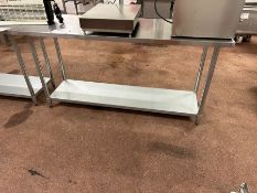 TABLE WITH SHELF