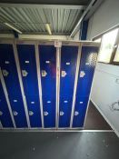 2 X BLOCKS OF 4 LOCKERS