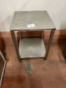 TABLE WITH SHELF