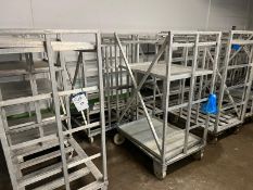 MOBILE DEFROSTING TROLLEY RACKS