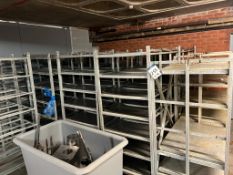 VARIOUS STAINLESS STEEL MOBILE RACK