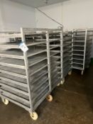 8 X DEFROSTING MOBILE TROLLEYS