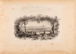 J.-N. Ponsart, Vallée de l'Ahr. Brüssel ca. 1839. + Dazu: Das Ahrthal in zwölf der vorzüglichsten An
