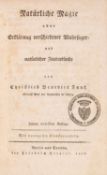 C. B. Funk, Natürliche Magie. Berlin und Stettin 1806.