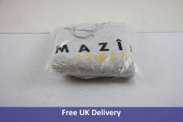 Mazini Italy Men's Hoodie, Grey, Size M