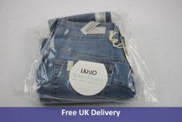 Liu Jo Women's Slim Fit Jeans, Blue, Size 25W 32L