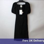 Baum und Pferdgarten Women's Zipped Front Dress, Black, UK 10