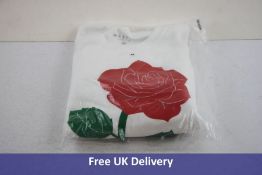 Mazini Italy Men's Jumper, White, Size M