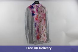 MSGM Women's Camicia Shirt, multi-coloured, UK 16