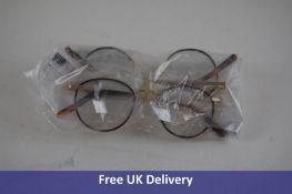 Two Pairs of Ace Tate Morris, Glasses Frames, Concrete Jungle