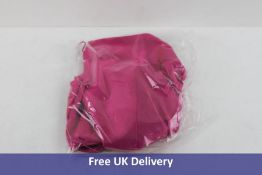 Michael Lo Sordo Silk Short Dress, Pink, UK 10