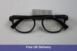 Mykita Zenith Unisex Glasses, Pitch Coal Grey, Size 145