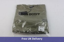 Ron Doff Men's Discipline Jumper, Sage, Size L