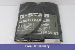 G-Star RAW Unisex Heren Originals Hoodie , Black , Size S